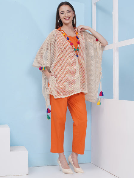 Schifflie Kaftaan with inner and Pants-WRKS174