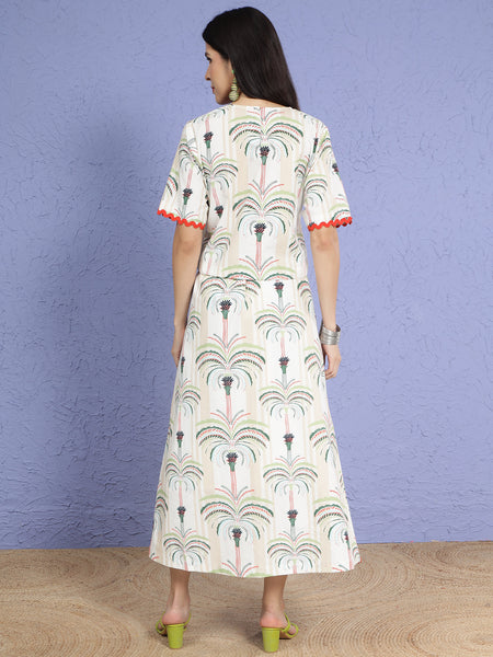 Palm Breeze Poplin Skirt and Top-wrks267
