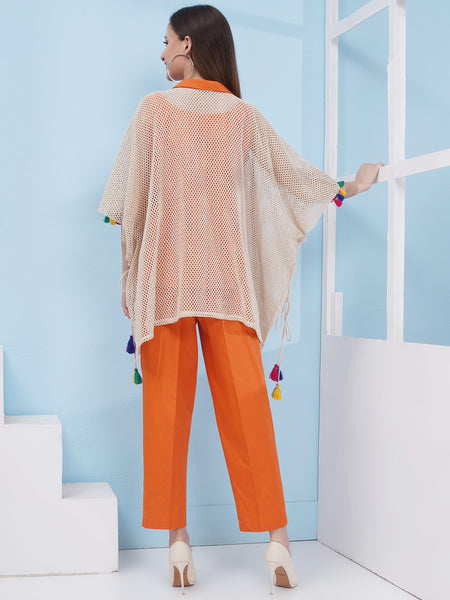 Schifflie Kaftaan with inner and Pants-WRKS174