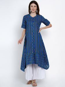 Blue Stripes Kurta- WRK408